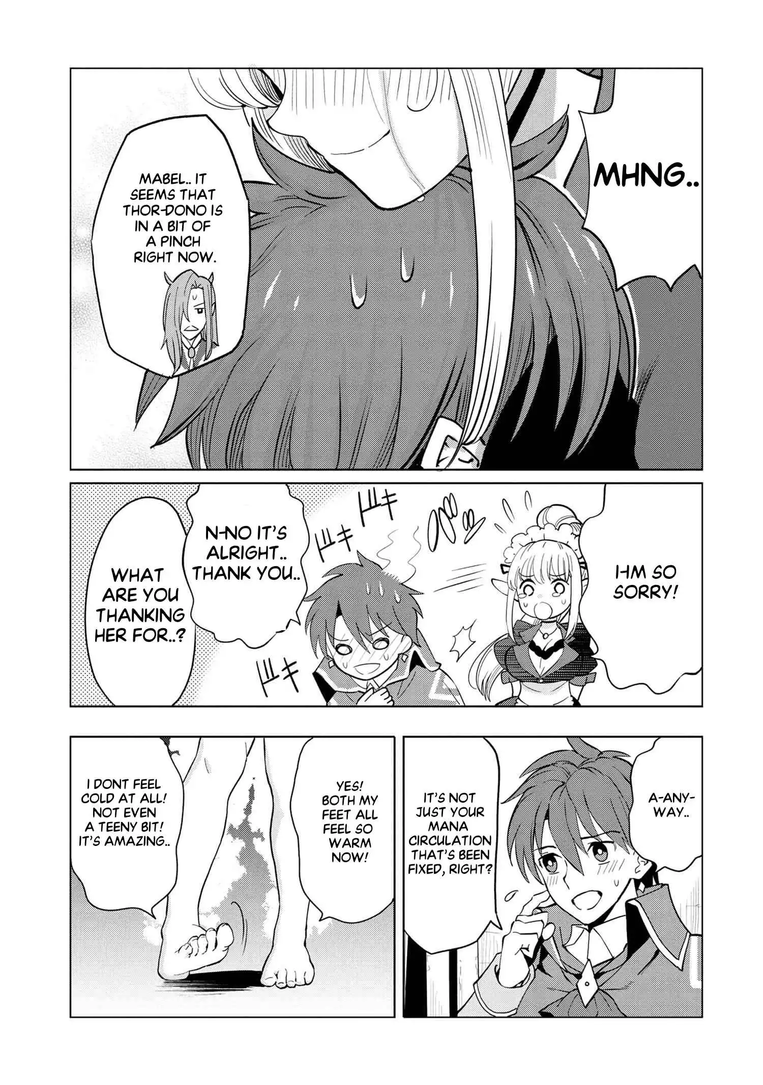 Souzou Renkinjutsushi wa Jiyuu wo Ouka suru: Kokyou wo Tsuihou saretara, Maou no Ohizamoto de Chouzetsu Kouka no Magic Item Tsukuri-houdai ni Narimashita Chapter 3.4 7